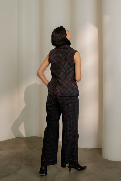 Prism Pants - Black Coloured Checks