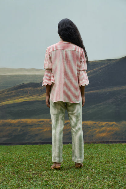 Scarlet Top & Moss Pants Set