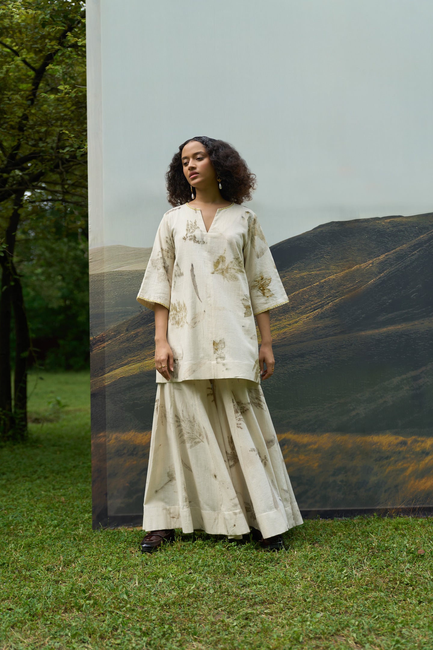 Live Leafy Sharara Pants