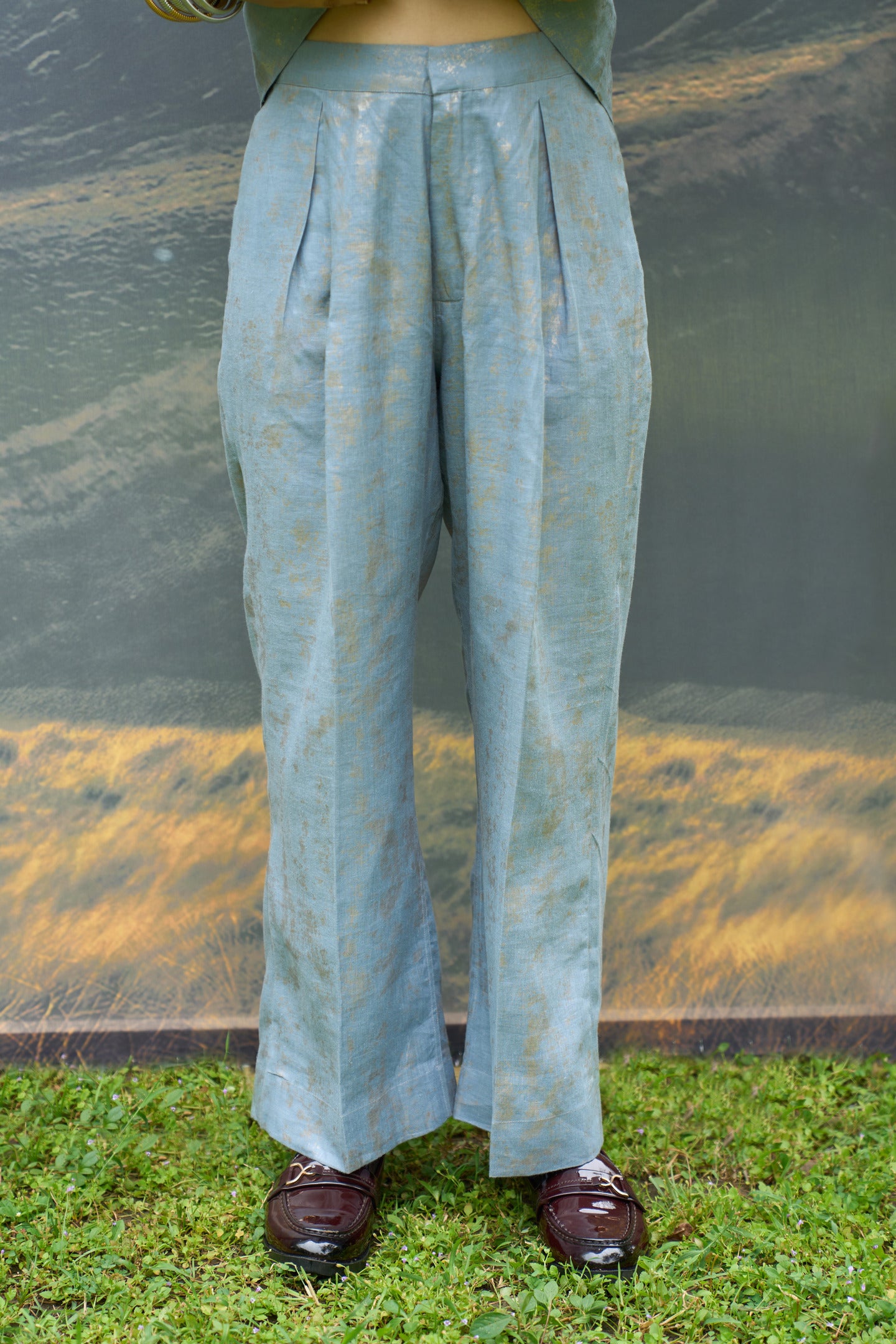 Azure Flared Pants