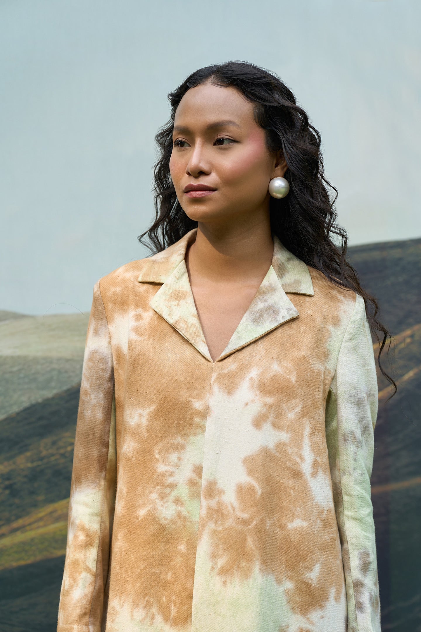 Forest Denim Blazer Dress