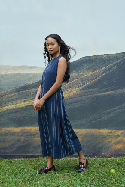 Cobalt Panelled Dress