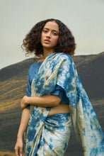 Load image into Gallery viewer, Blue Saree
