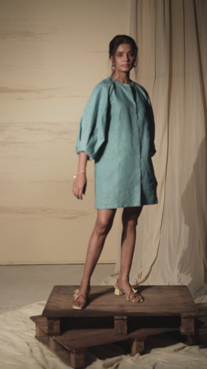Tempest Hemp Cotton Short Dress