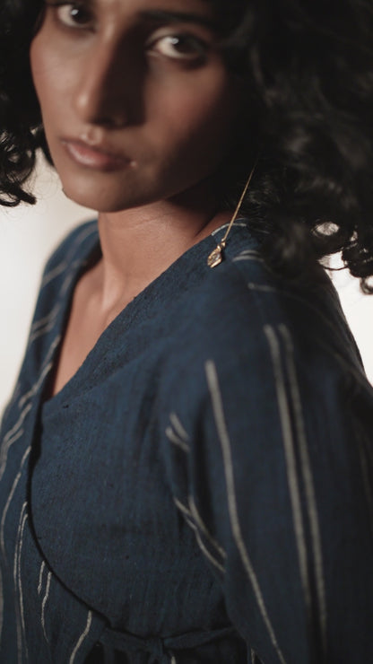 Cobalt Kala Cotton Trousers