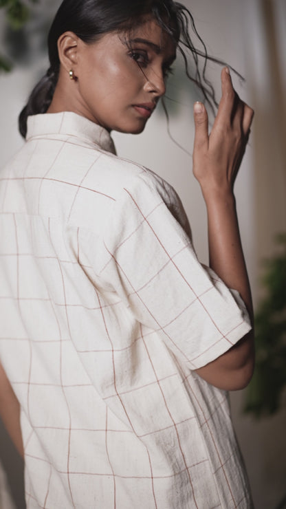 Candy Cane Kala Cotton Shirt