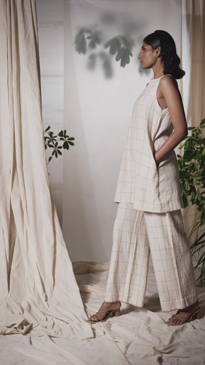 Candy Cane Kala Cotton Sleeveless Dress