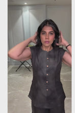 Load and play video in Gallery viewer, Willow Vest &amp; Sharara Pants Set
