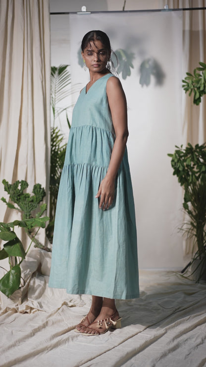 Tempest Hemp Cotton Tiered Dress