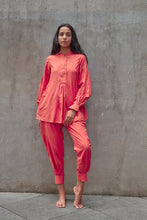 Load image into Gallery viewer, Sunset Eri Silk Embroidered Co-ord Set
