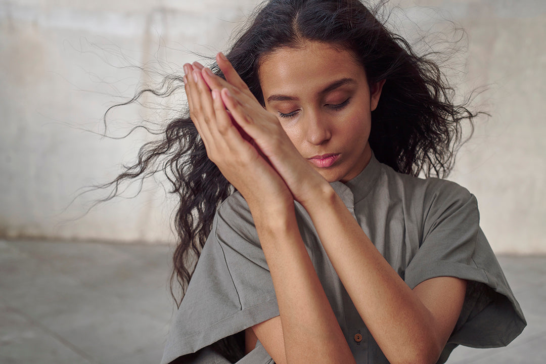 Grey Organic Cotton Structured Maxi Dress