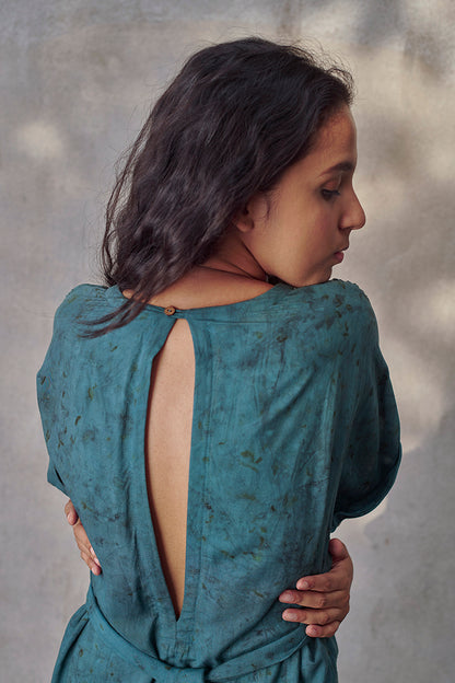 Jade Aloe Vera Maxi Wrap Dress