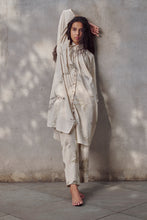 Load image into Gallery viewer, Live Leafy Khadi Tent Dress &amp; Pants Co-ord Set

