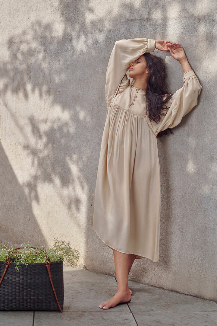 Meadow Corn Husk Maxi Dress