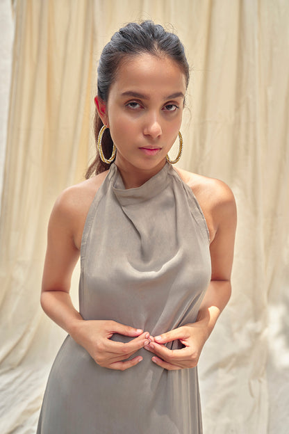 Gatsby Backless Maxi Dress