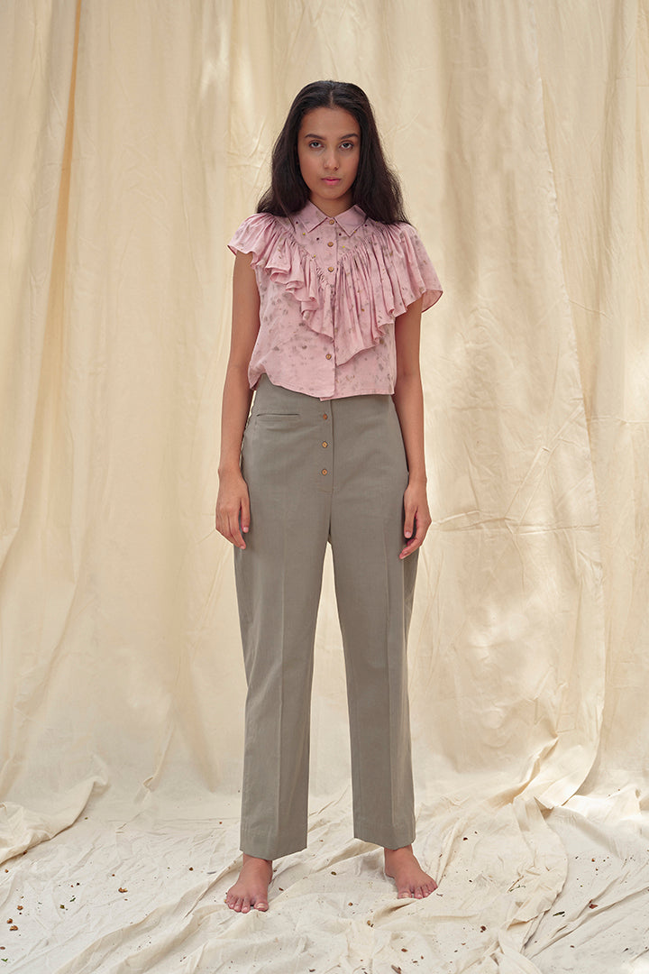 Organic Cotton Grey Trousers