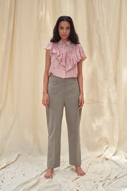 Organic Cotton Grey Trousers