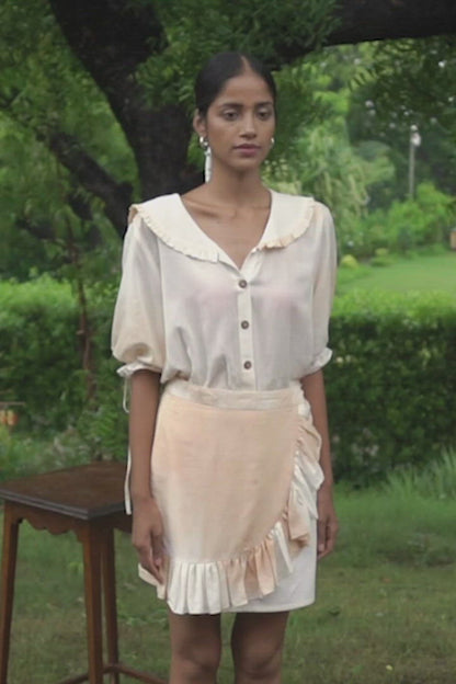 Flurry Overlap Skirt