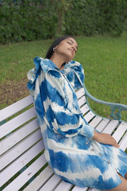 Cloudburst Short Dress