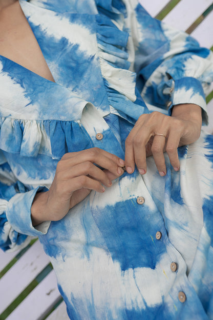 Cloudburst Short Dress