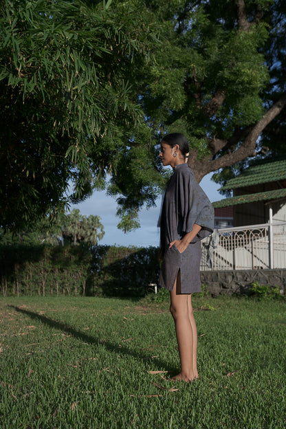 Whirlwind Kimono Short Dress